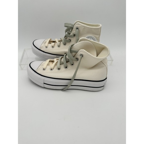 Chuck Taylor All Star Lift Platform Celestial Women $130 NEW Converse Chuck Taylor All Star Lift Sneakers White Egret Sz 7.5 B31